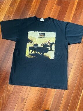Elton John The Captain and the Kid 2006 Tour Shirt Anvil Large